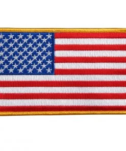 Patches Hot Leathers PPA1226 American Flag Patch 10" X 6"