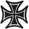 Patches Hot Leathers PPA1392 Skinny Iron Cross Patch 3" X 3"