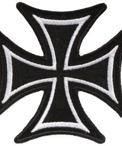 Patches Hot Leathers PPA1392 Skinny Iron Cross Patch 3" X 3"