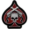 Hot Leathers PPA1870 Skulls And Pistols Patch 4"x 4" Patches