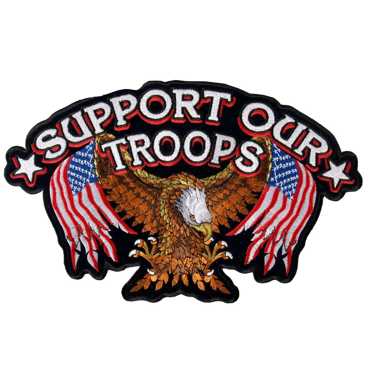Hot Leathers PPA2022 Support Our Troops 4" X 3" Patch