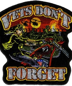 Hot Leathers PPA2760 Vets Don't Forget Patch 4"