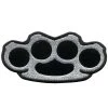 Hot Leathers PPA3122 Brass Knuckles 4" X 2" Patch