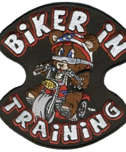 Patches Hot Leathers PPA3240 Biker In Training 4" X 4" Patch