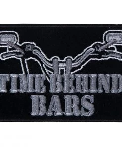 Patches Hot Leathers PPA3492 Time Behind Bars 4" X 3" Patch