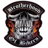 Hot Leathers PPA5117 Brotherhood Of Bikers 11" X 12" Patch