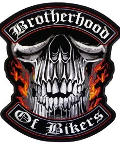 Hot Leathers PPA5117 Brotherhood Of Bikers 11" X 12" Patch