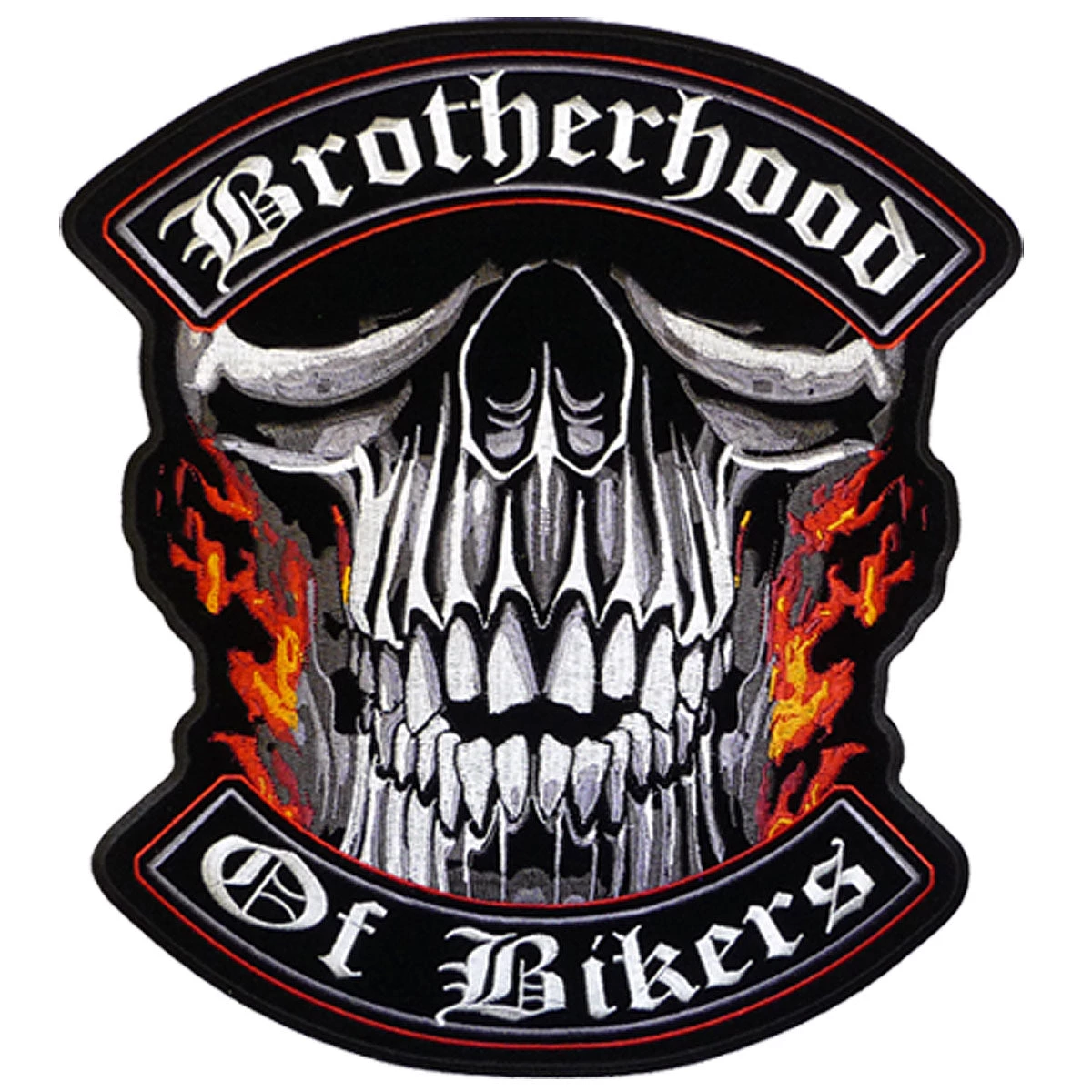Hot Leathers PPA5117 Brotherhood Of Bikers 11" X 12" Patch