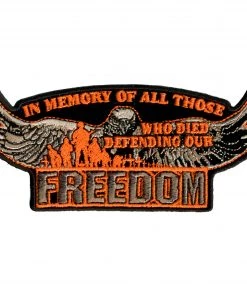 Patches Hot Leathers PPA5540 Defending Our Freedom Patch 5