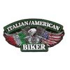 Patches Hot Leathers PPA5890 Italian American Biker 5" X 3" Patch