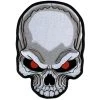 Patches Hot Leathers PPA6000 Skull Red Eyes 3"x 4" Patch