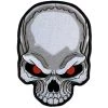 Patches Hot Leathers PPA6007 Red Eyes Skull 7" X 10" Patch
