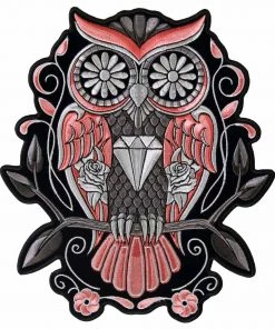 Hot Leathers PPA6697 Sugar Owl 8" X 9" Patch