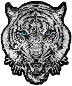 Hot Leathers PPA6913 White Tiger 3" X 4" Patch