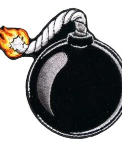 Hot Leathers PPA7412 Ball Bomb 3" X 3" Patch Patches