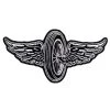 Hot Leathers PPA7438 Flying Wheel 11" X 6" Patch Patches