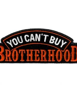 Patches Hot Leathers PPA7780 You Can't Buy Brotherhood 4" X 2" Patch