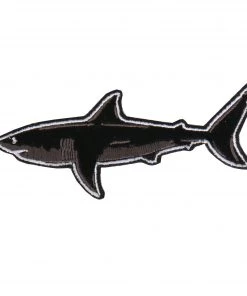 Hot Leathers PPA8492 Great White Shark Back Bike Embroidered 4"X2" Patch Patches