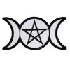 Patches Hot Leathers PPA8632 Pagan Triple Goddess Embroidered 4"X2" Patch