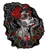 Hot Leathers PPA8685 Sugar Skull Woman 4" X 6" Patch Patches