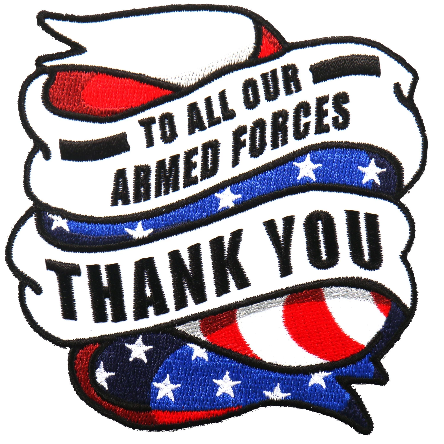 Hot Leathers PPA9120 To All Our Armed Forces 4"x4" Patch Patches