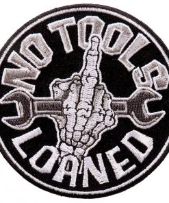 Hot Leathers PPA9700 No Tools Loaned 3"x3" Patch Patches