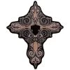 Hot Leathers PPA9737 Rhinestone Cross 8"x9" Patch Patches