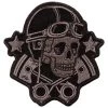 Hot Leathers PPA9743 Goggles Skull And Stars 4"x4" Patch