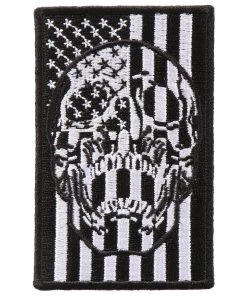 Hot Leathers PPA9880 American Flag Skull 2
