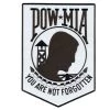 Hot Leathers PPB1020 POW MIA Reflective Safety 3” X 4” Patch Patches