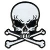 Patches Hot Leathers PPB1060 Refliective Skulls N BNS 3" X 3" Patch