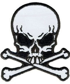 Patches Hot Leathers PPB1060 Refliective Skulls N BNS 3