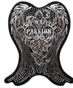 Hot Leathers PPC3157 Cross De Lis 8" X 9" Patch Patches