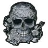 Hot Leathers PPC3217 Bandana Skull With Rhinestones 8" X 8" Patch