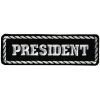 Hot Leathers PPD1002 President 4" X 1" Patch