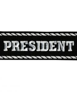Hot Leathers PPD1002 President 4" X 1" Patch