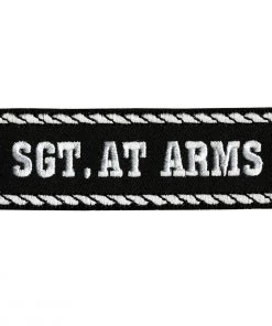 Hot Leathers PPD1005 Sgt. At Arms 4" X 1" Patch