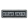 Hot Leathers PPD1016 Charter Member 4" X 1" Patch