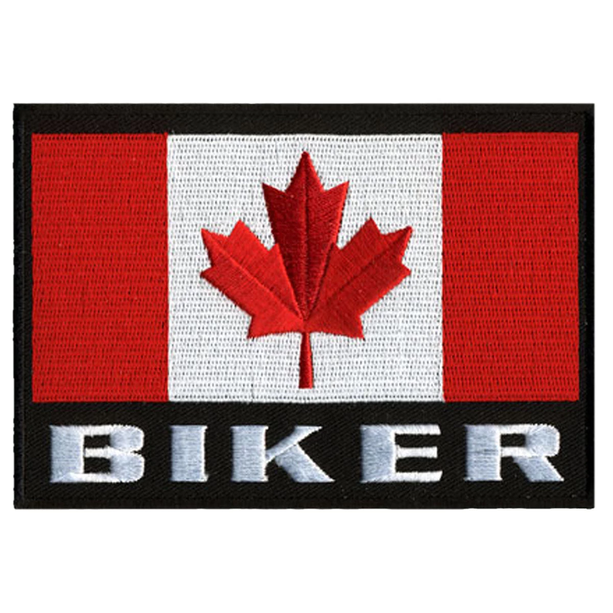 Hot Leathers PPF5006 Canadian Biker Flag 5" X 4" Patch Patches