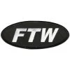 Patches Hot Leathers PPL9062 FTW 4" X 2" Patch