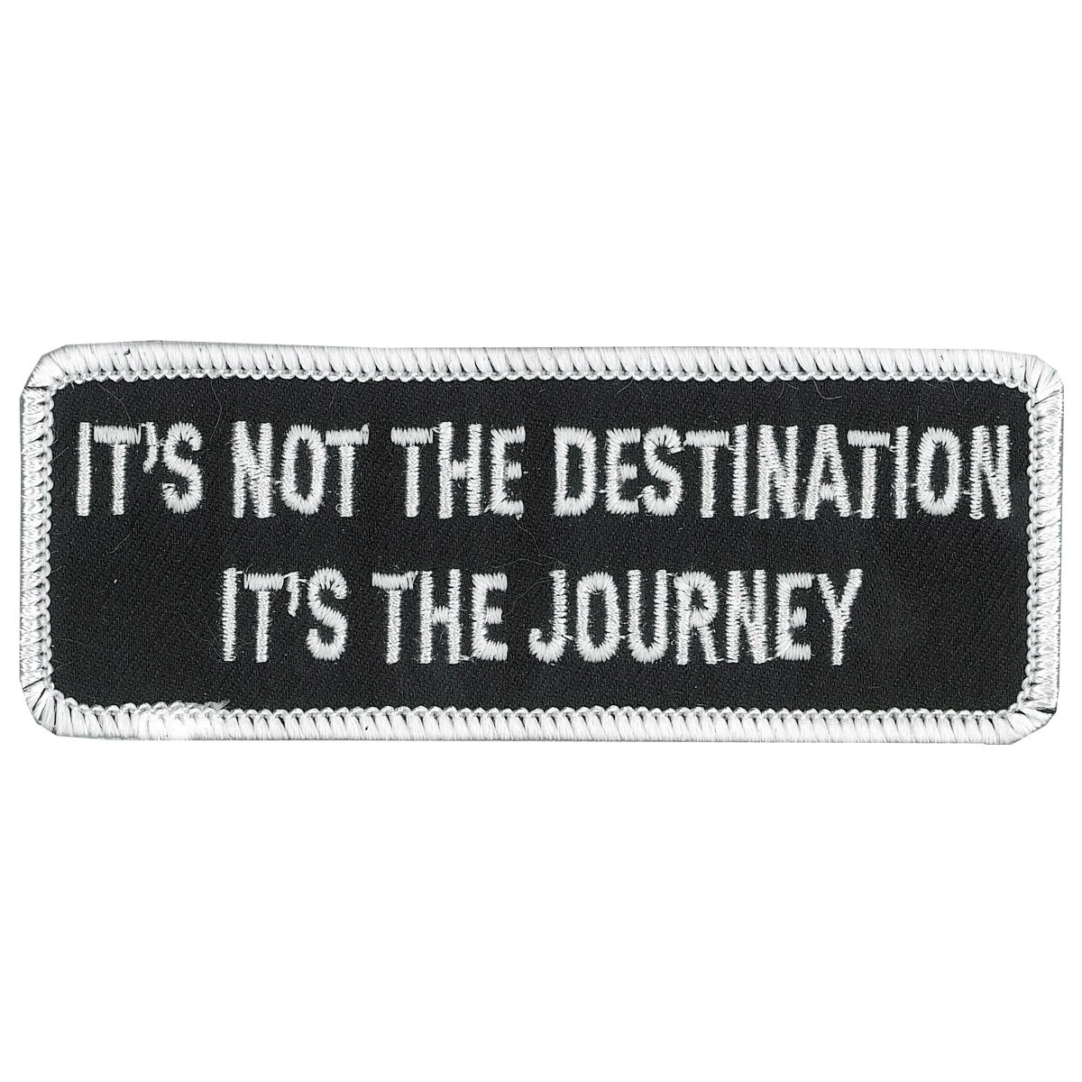 Patches Hot Leathers PPL9104 Not The Destination 4" X 2" Patch