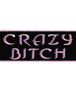 Patches Hot Leathers PPL9179 Crazy Bitch 4