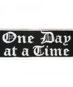 Hot Leathers PPL9224 One Day At A Time 4" X 2" Patch Patches