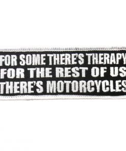 Hot Leathers PPL9234 There's Motorcycles 4" X 2" Patch Patches