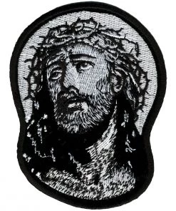 Patches Hot Leathers PPL9296 Jesus In Crown Of Thorns 3" X 4" Patch