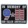 Patches Hot Leathers PPL9314 9-11 In Memory 4" X 3" Patch