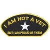 Hot Leathers PPL9319 Not A Vet 4" X 2" Patch