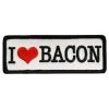 Patches Hot Leathers PPL9381 I Love Bacon 4" X 2" Patch