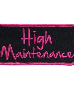 Patches Hot Leathers PPL9428 High Maintenance 4" X 2" Patch