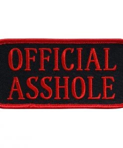 Hot Leathers PPL9442 Official Asshole 4" X 2" Patch